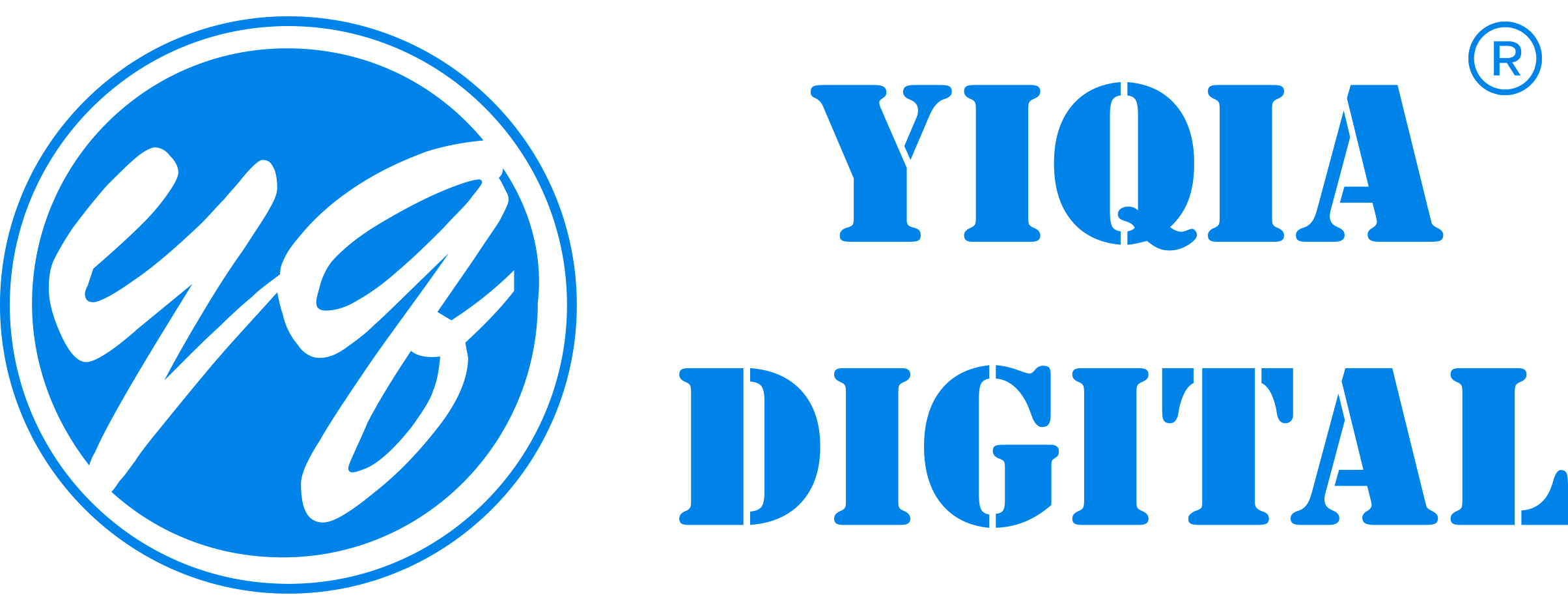 YIQIA DIGITAL CAMPANY LOGO