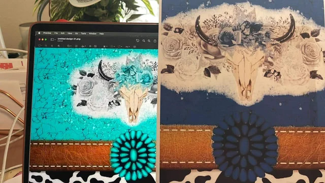 Sublimation-ink-color-problem