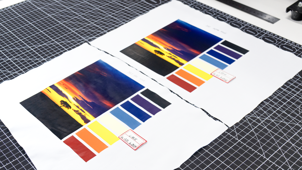 Demonstrating YIQIA standard DTF print resilience in Lab #05
